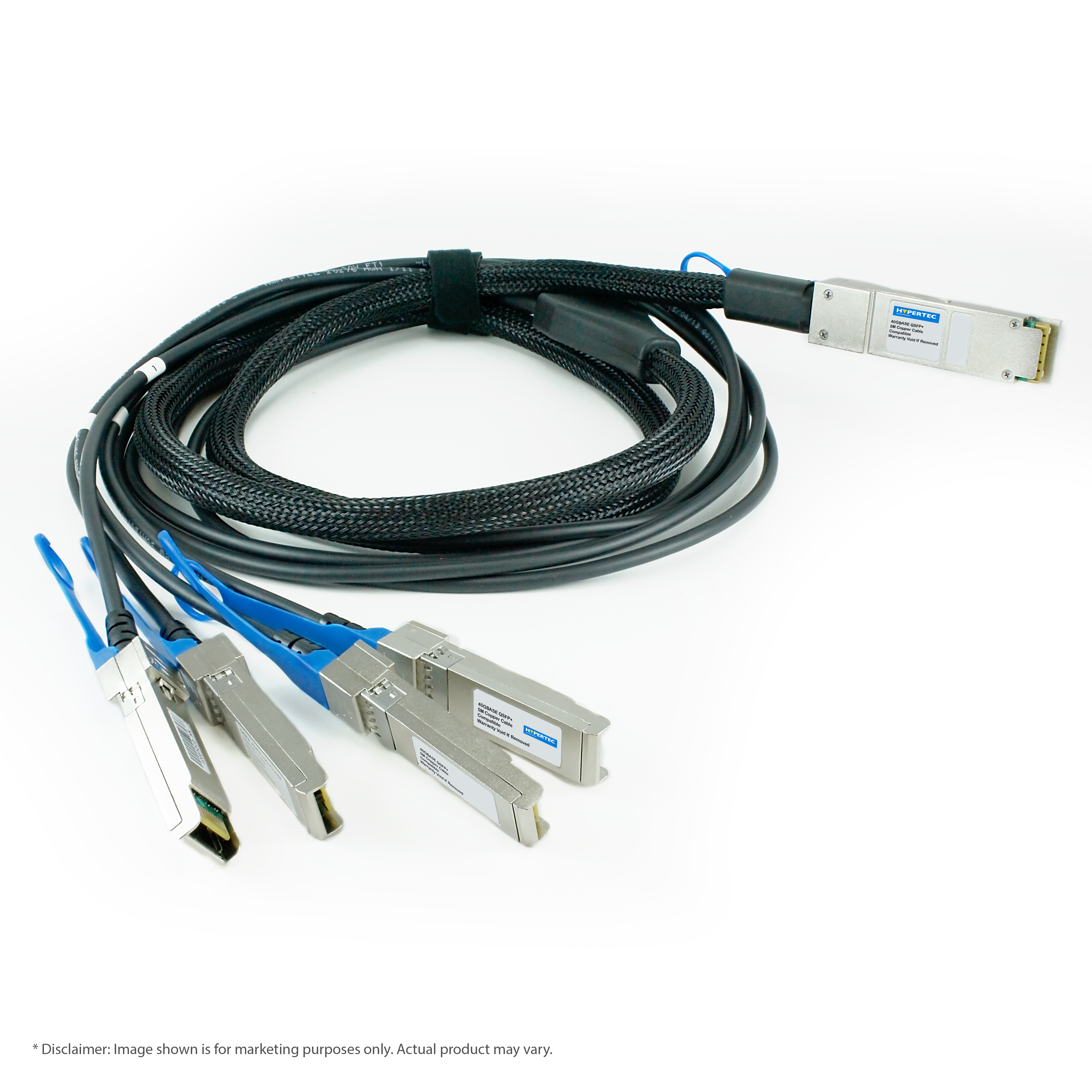 QSFP-4SFP10G-CU0-5M-HYP Hypertec
