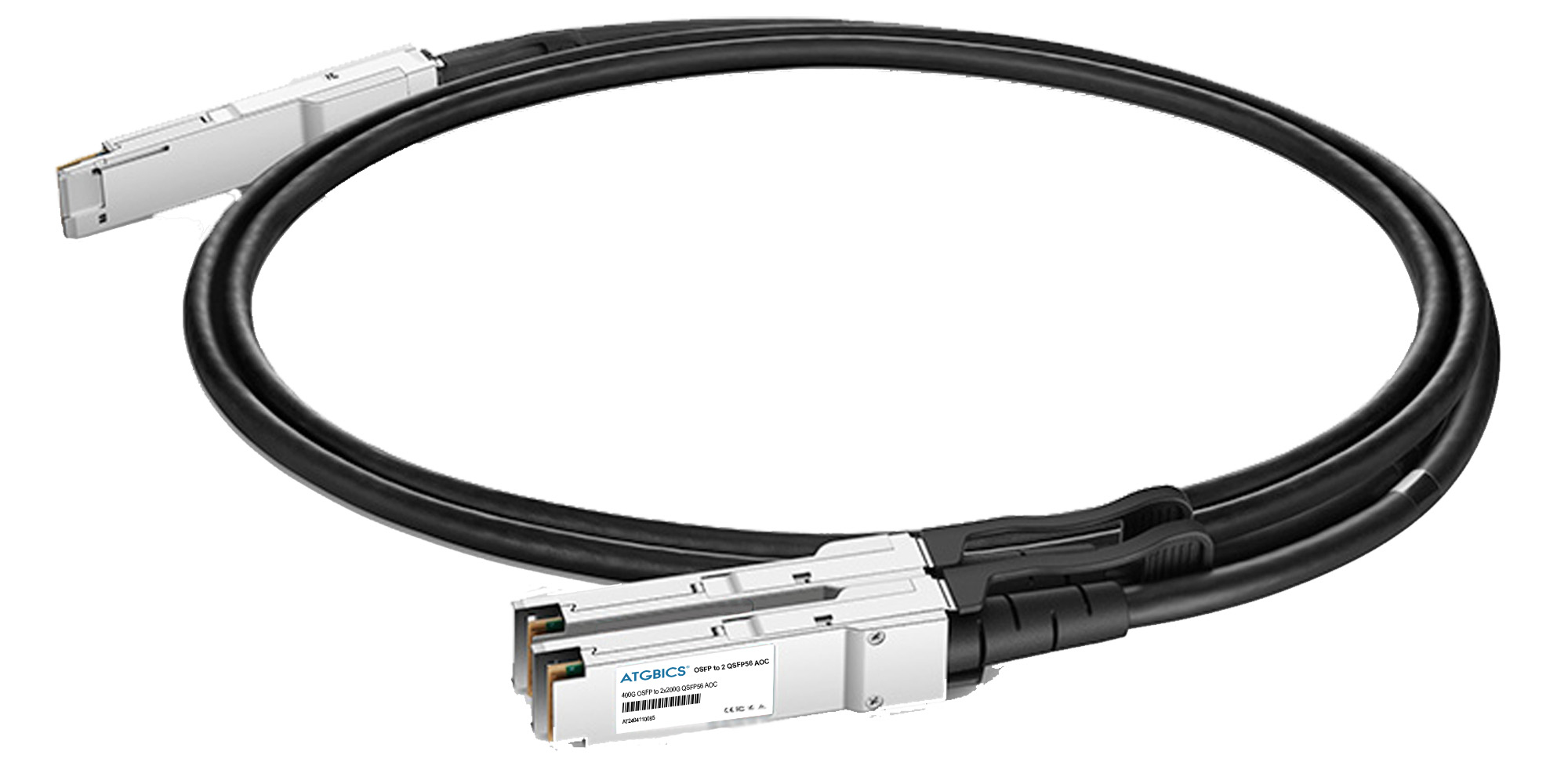 "AOC-OSFP-2X200G QSFP56-FLT-10M-AT" ATGBICS