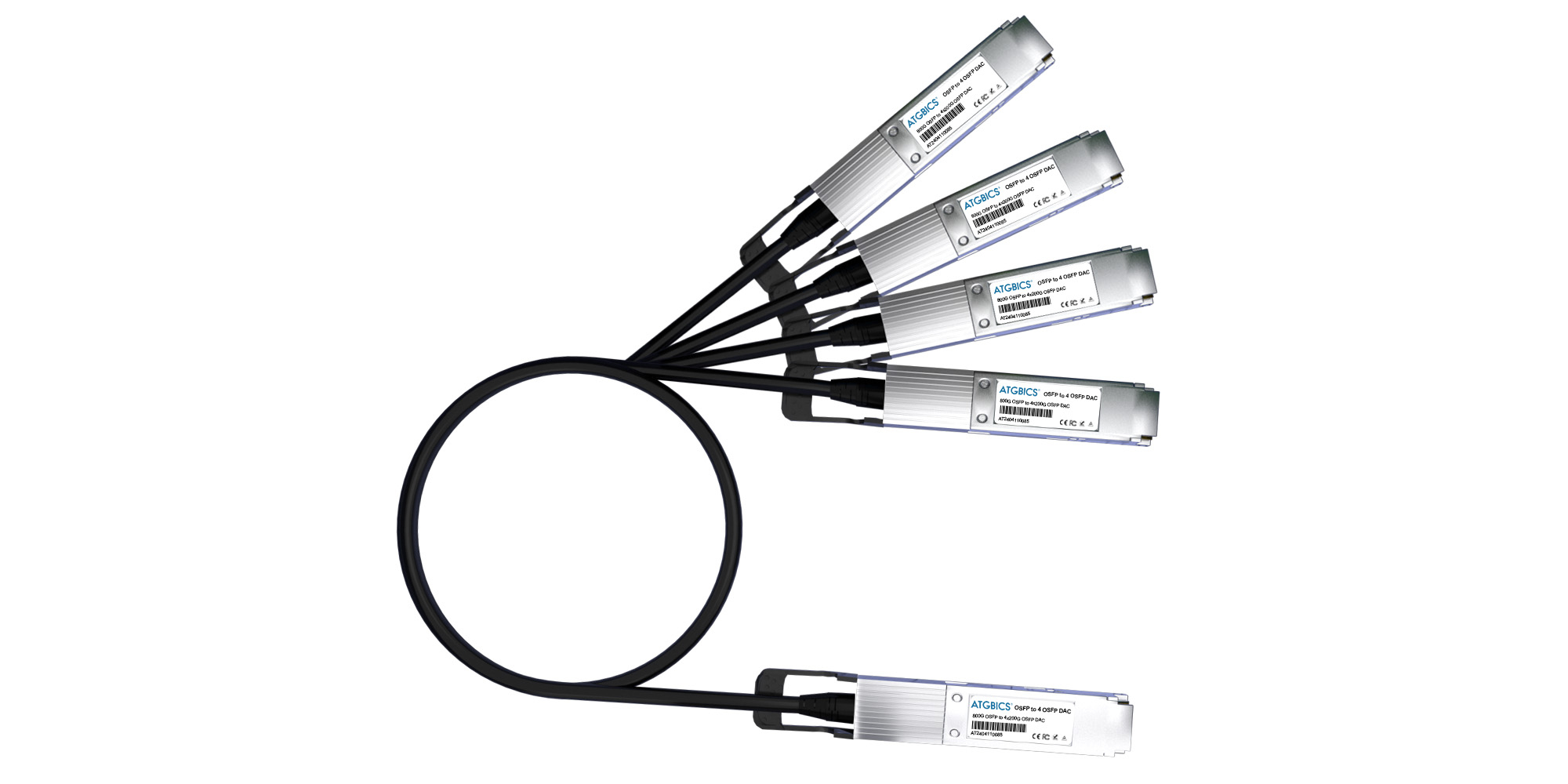 "DAC-A-OSFP-4X200G OSFP-5M-AT" ATGBICS