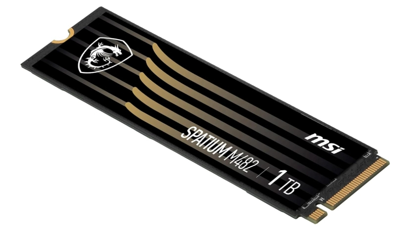 "SPATIUM M482 PCIE 4.0 NVME M.2 1TB" MSI