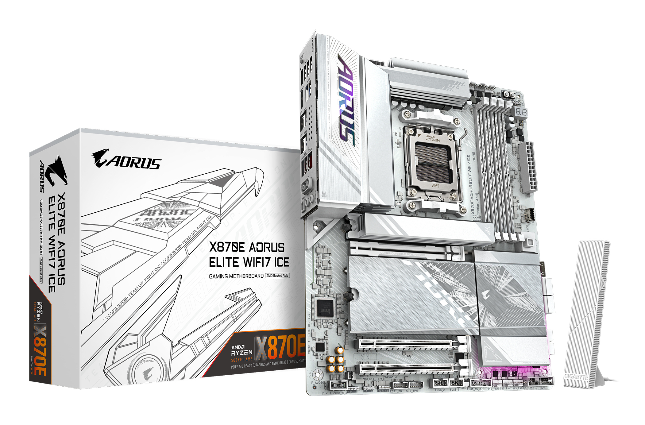"X870E A ELITE WF7 ICE" GIGABYTE