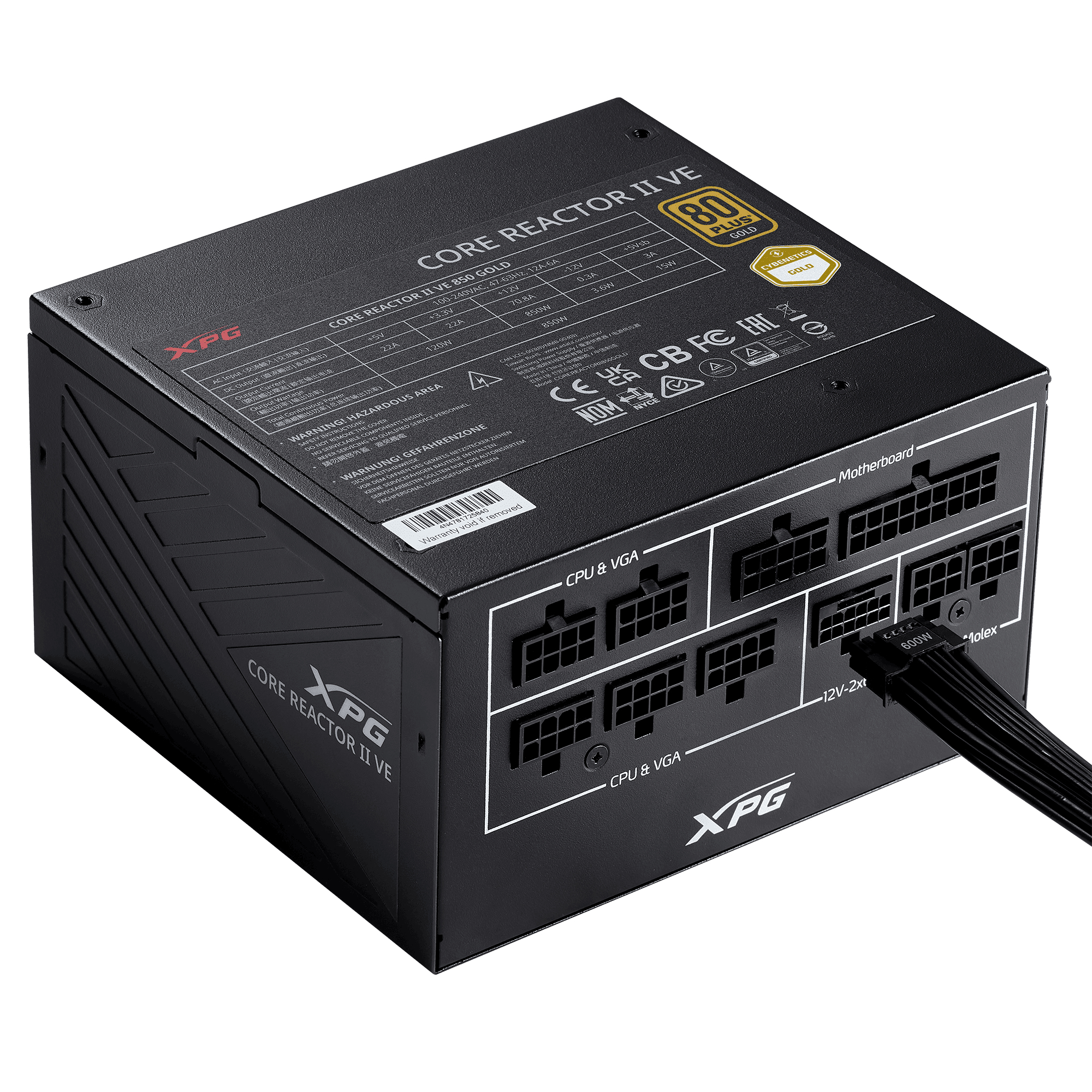COREREACTORIIVE650G-BKCUS XPG