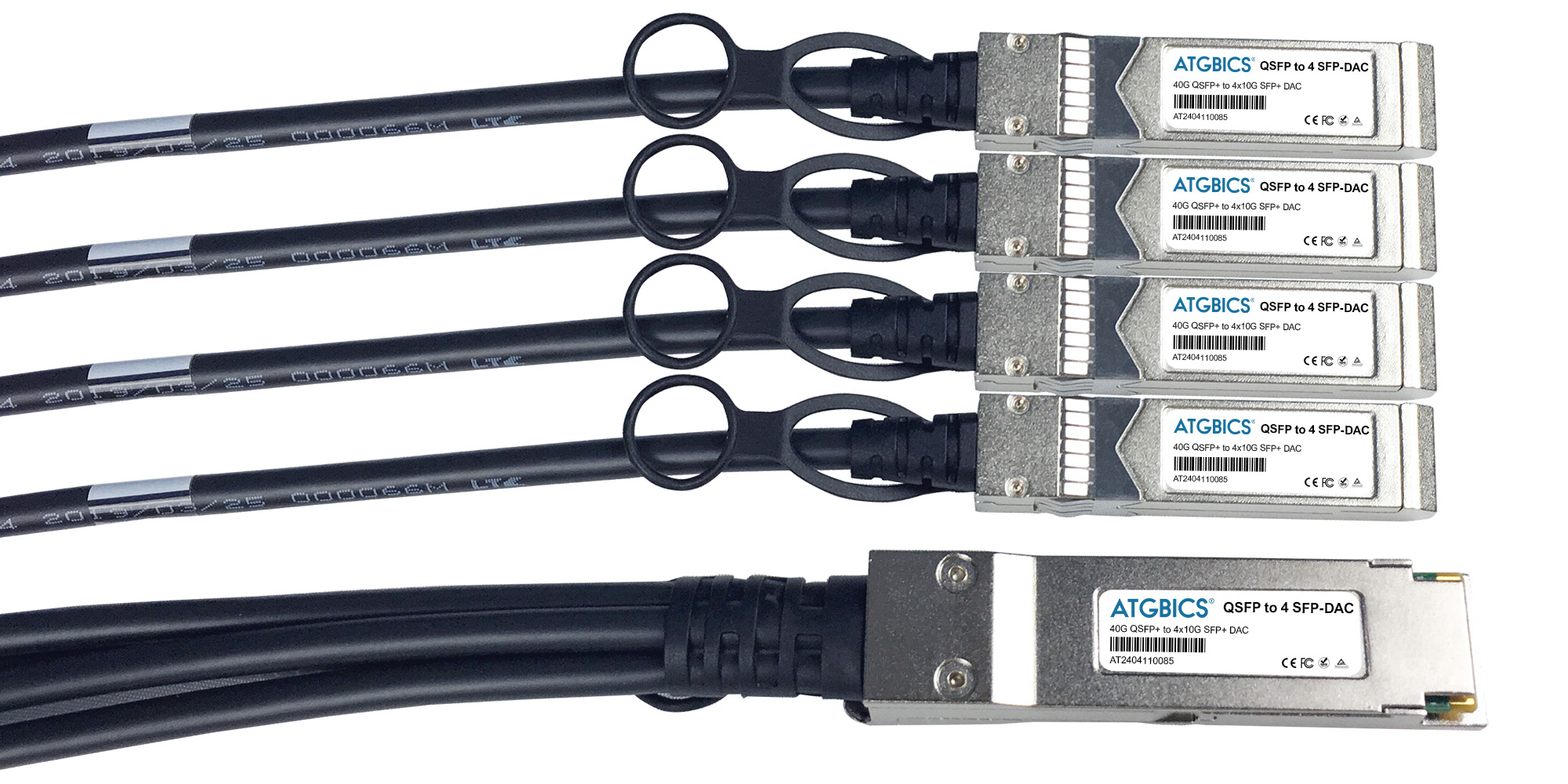 QSFP-40G-4SFP-10G-CAB-3M-CM-C ATGBICS
