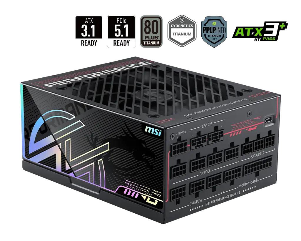 "MPG AI1300TS PCIE5" MSI