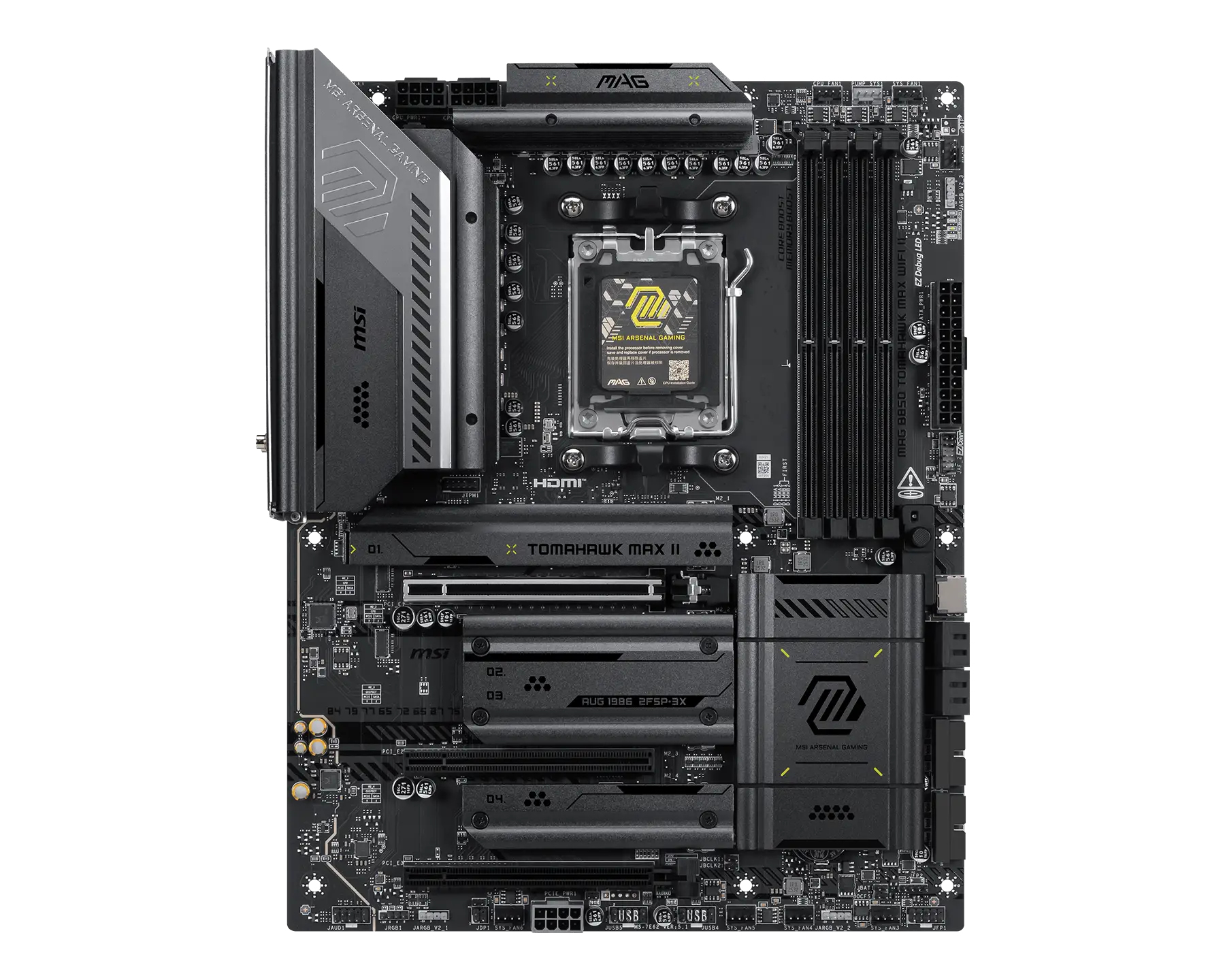 "MAG B850 TOMAHAWK MAX WIFI II" MSI