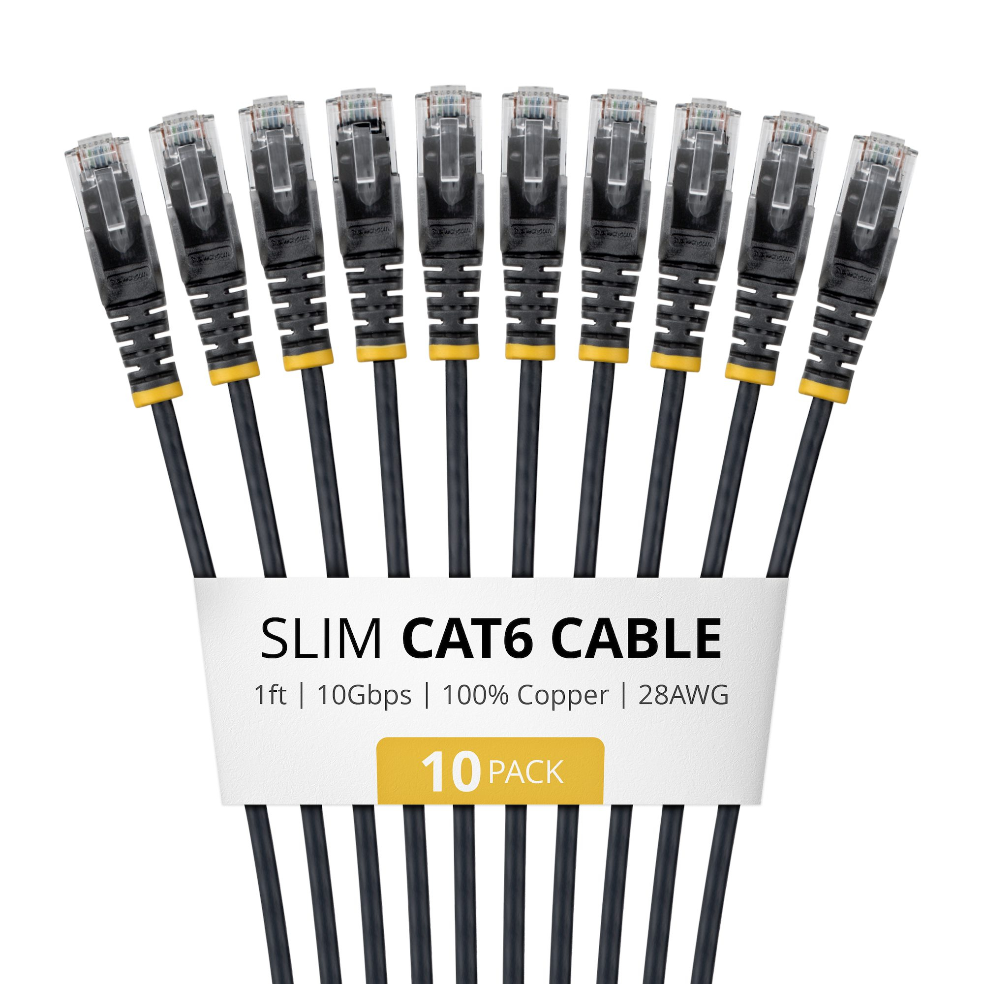 N6PAT1BKS10PK StarTech.com