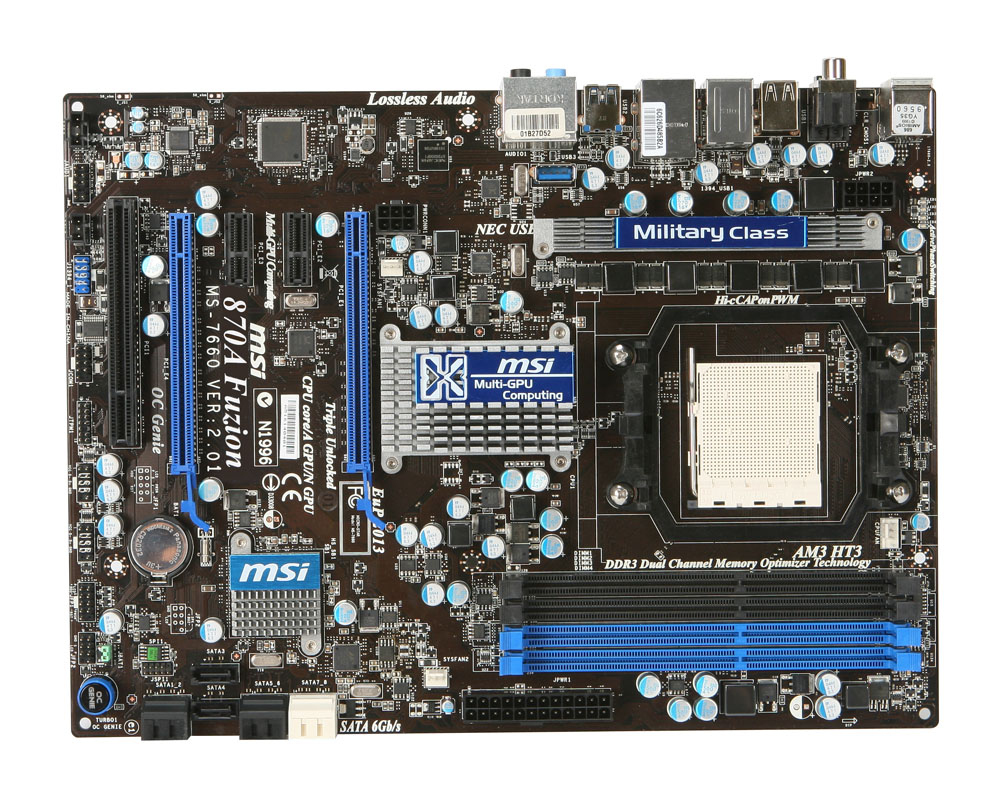 "870A FUZION" MSI