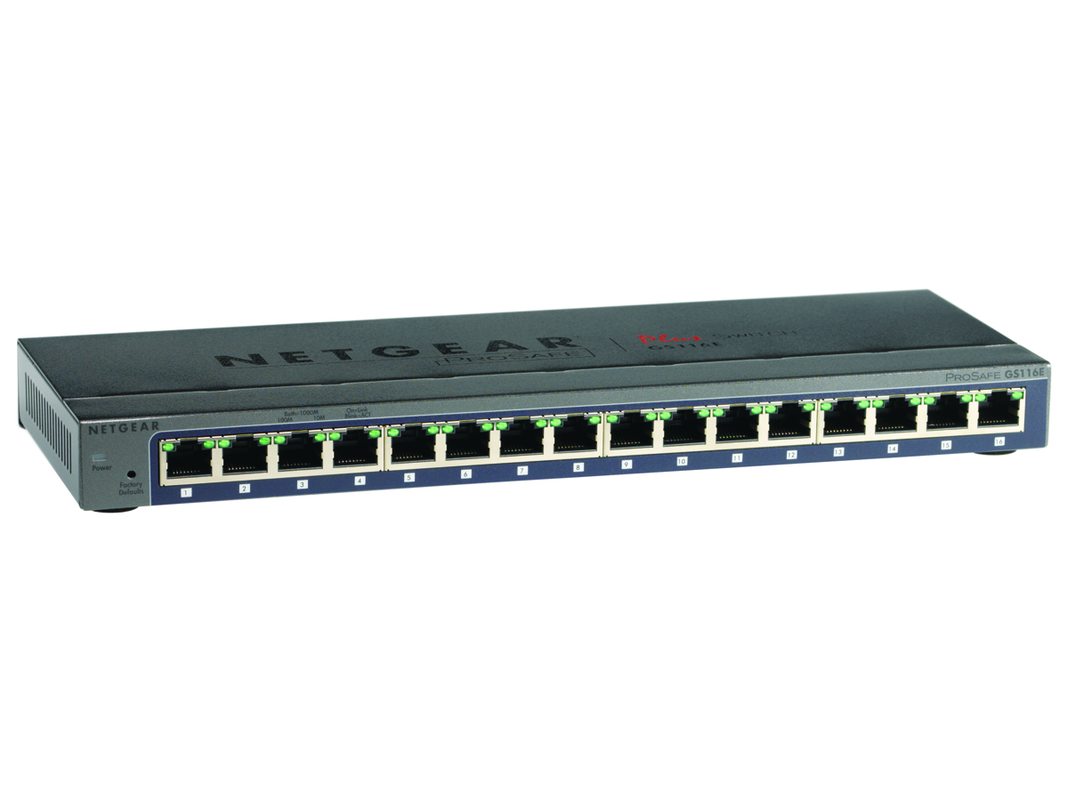 GS116E-100NAS NETGEAR