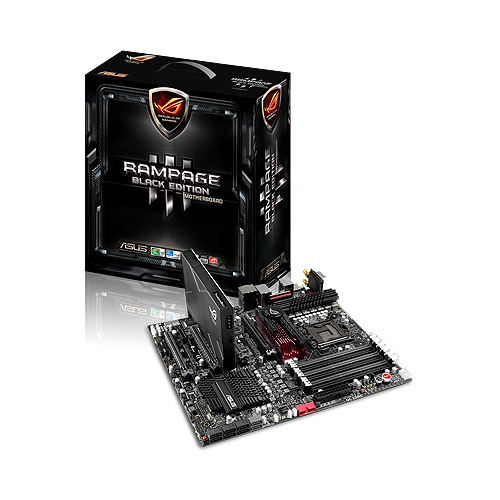 "RAMPAGE III BLACK EDITION" ASUS