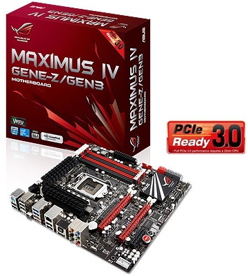 "MAXIMUS IV GENE-Z/GEN3" ASUS