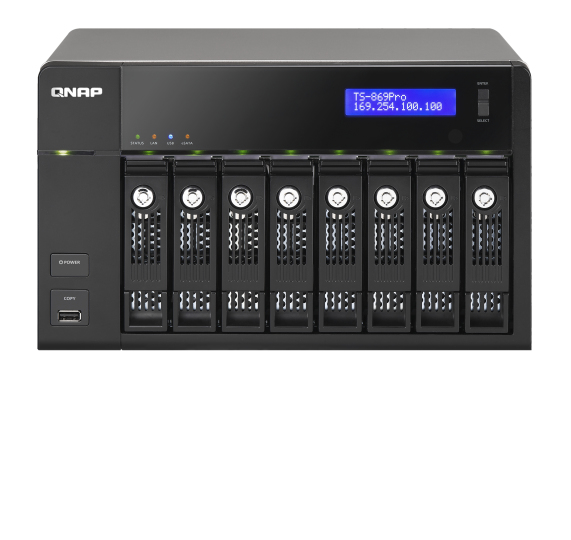 "TS-869 PRO II/8X2,0TB" QNAP
