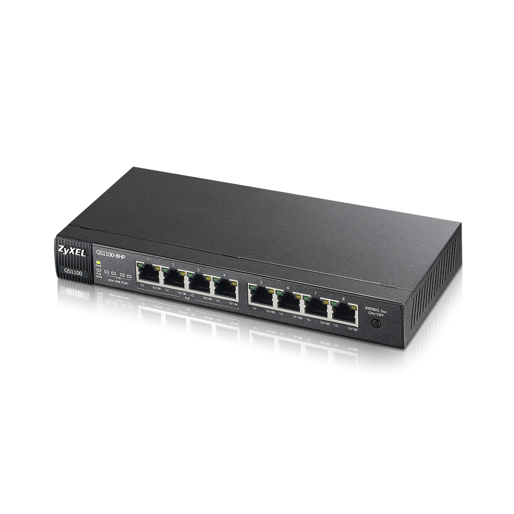 GS1100-8HP-EU0101F Zyxel