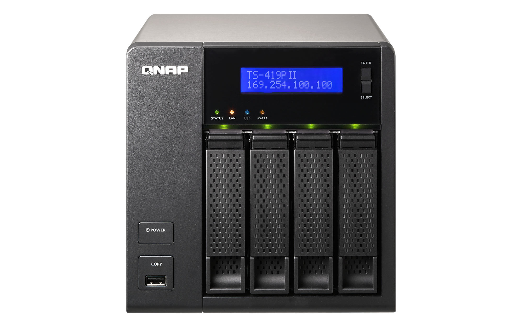 "TS-419P II + 4XST3000VX000" QNAP
