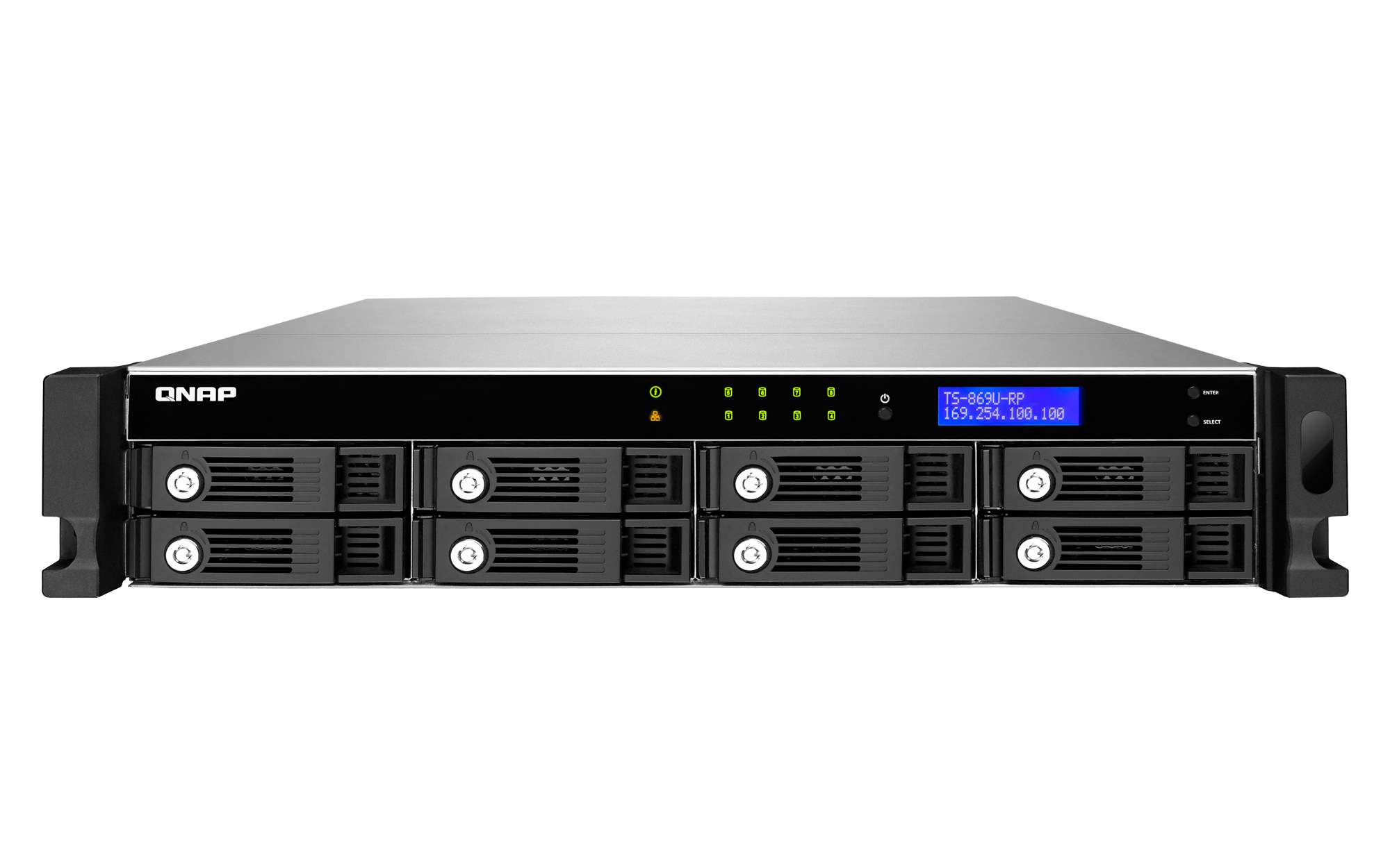 "TS-869U-RP + 8X WD2000F9YZ" QNAP