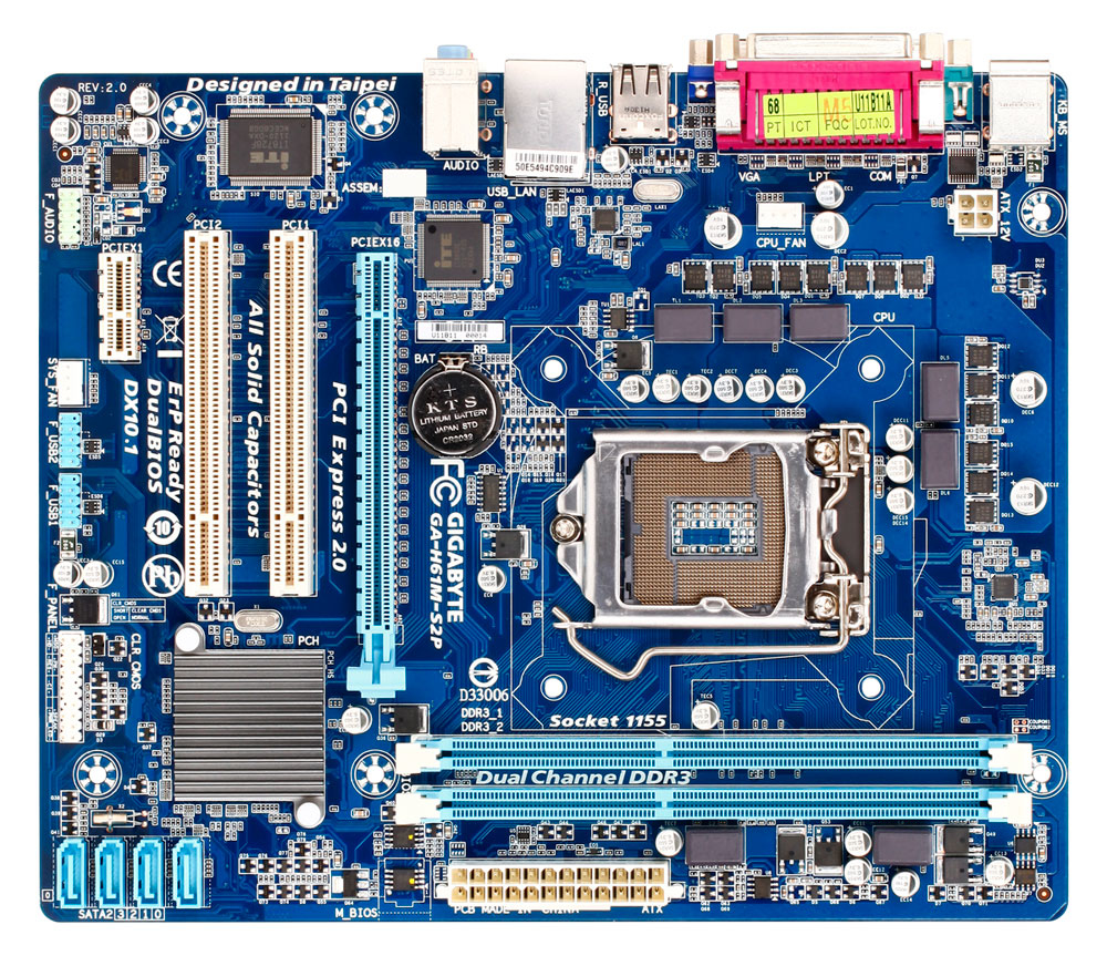 GA-H61M-S2P GIGABYTE