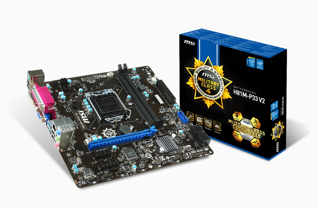 "H81M-P33 V2" MSI